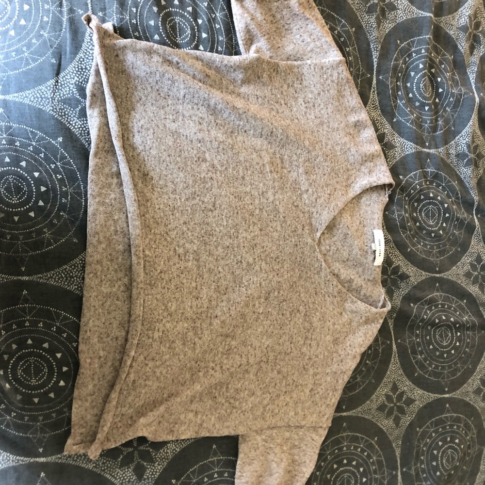 Half sleeve brown top